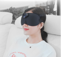 Appareil d'aide au sommeil à vibrations ultrasoniques, masque de massage des yeux, portable