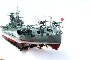 Gia nhien yamato รุ่นพิเศษรายละเอียดเรือใบสำหรับตกแต่งบ้านและสำนักงานคอลเลกชันการเดินเรือ - Product Image 3