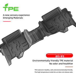 แผ่นปูพื้นรถ TPE แบบ3D กำหนดเองแผ่นซับกันน้ำสำหรับรถยนต์ฟอร์ดเอเวอเรสต์2022-2024 - Product Image 4
