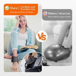 Protège-chevilles chauffant électrique à lumière rouge, appareil de massage à domicile, physiothérapie des pieds, compresse chauffante, soulagement de la douleur, certifié CE Classe II - Product Image 5