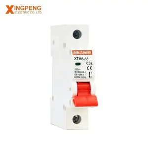 MEZEEN C32 circuit breaker mcb models dz 47 MCB 40AMP for home use changeover switch mcb type