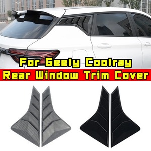 Car <strong>Rear</strong> Triangle <strong>Window</strong> Shark Cheek Trim For Geely Coolray <strong>Rear</strong> Side Vent <strong>Window</strong> Trim Cover Car Accessories - Product Image 3