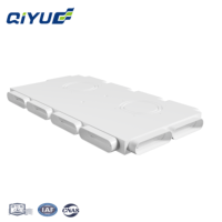 Boîte de distribution d'air rectangulaire adaptée aux conduits plats, idéale pour la ventilation d'air frais et les systèmes de distribution d'air CVC