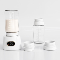 Nouveau design 3 réglages de température Batterie pour bébé Modulateur de lait Mélangeur et chauffe-biberon
