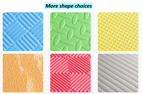 Bester Gymnastik boden Zweifarbiger Wrestling-Teppich Zwei schicht ige Kampfsport matte Eva Taekwondo Mats