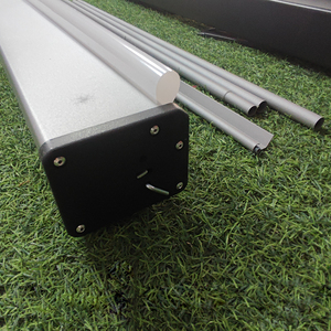 عروض ترويجية متنقلة * من الألماس الفضي * من الألومنيوم بإطار لفة متابعة العروض الترويجية للمعارض المطبوعة بسعر المصنع - Product Image 2