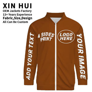 Blouson Bomber Hiver Personnalisé avec Logo, Écologique, Imprimé Intégral et Gaufré, Coupe-Vent Léger à Fermeture Éclair pour Hommes et Femmes – Vente en Gros Usine - Product Image 1