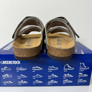 Comodi Sandali in Sughero con Doppia Fascia Unisex, Ciabatte in Pelle con Supporto Plantare, Logo Personalizzato, Prezzo di Fabbrica OEM ODM all'Ingrosso - Product Image 2