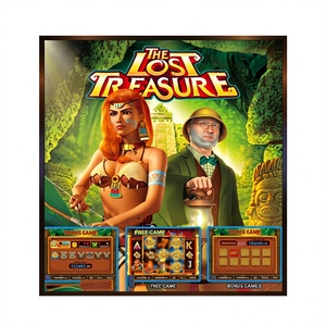 BORDEN Máquina de Juego Arcade The Lost Treasure Pub Bar con PCB, Pantalla Táctil Dual, Software de 25 Líneas, Gabinete, Directo de Fábrica - Product Image 5