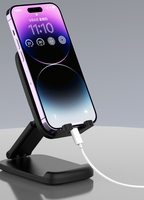 Support de téléphone portable pliable et flexible, rétractable et réglable