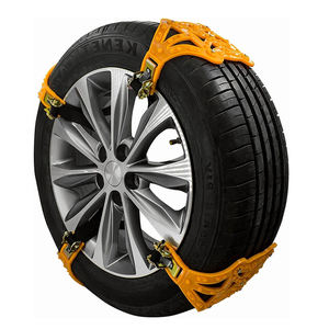 Roda rantai salju darurat antiselip Universal Musim Dingin rantai keamanan traksi tebal tahan lama untuk sebagian besar mobil/SUV/truk - Product Image 5
