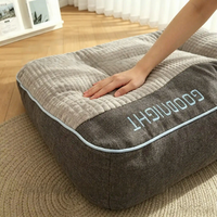 Lit orthopédique pour chien sur mesure, rembourré et épais, protection de la colonne vertébrale, canapé-lit pour animaux de compagnie, amovible et lavable, pour grands chiens