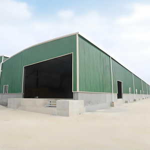 Agrarisch Magazijn Dakspanten Magazijn Metalen Schuur Gebouw Duurzaam Stalen Opslag Gebouw - Product Image 3