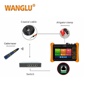 OTDR multifonction, MT6510 Series OTDR & 8K CCTV Tester Cable Testing ,Wavelength & Dynamic Ange1310/1550 28/26 - Product Image 5