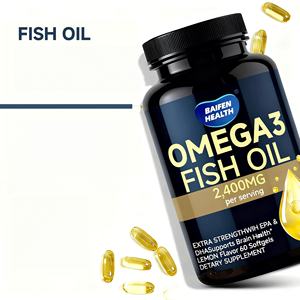 OEM <span class=keywords><strong>Omega</strong></span>-3-Fischöl 2400mg für Erwachsene, 60 Weichgelatine-Kapseln - Product Image 3