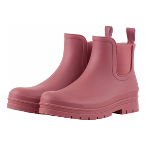 Bottes de pluie Chelsea imperméables pour femmes, bottes courtes en caoutchouc pour jardin, durables, antidérapantes, chaussures d'extérieur - Product Image 3