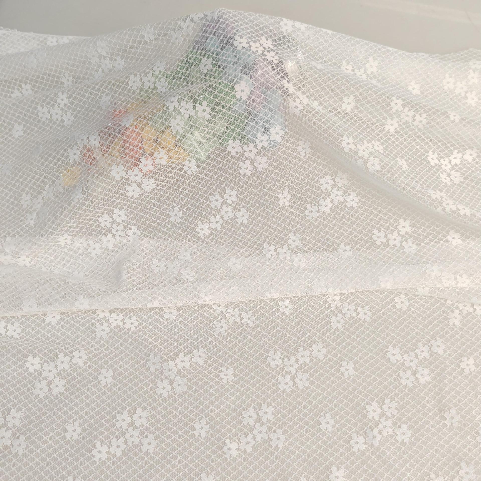 New Style - Modal-spandex Stretch Soft Floral Jacquard Mesh Fabric - Suitable for Underwear, Tops Base Layers Etc.