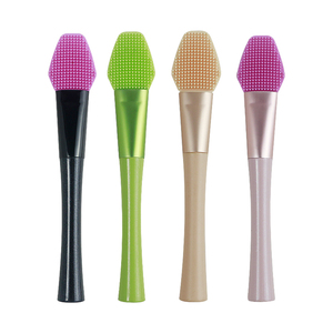 Brosse nettoyante visage en silicone pour un nettoyage en profondeur, exfoliant manuel en silicone pour masque facial, outils de nettoyage et de démaquillage - Product Image 5