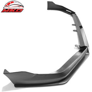 ลิ้นกันชนหน้าสำหรับ Honda Civic 2022-2024 รุ่นที่ 11 สไตล์ IKON สีดำด้าน พร้อมไฟ LED 3 ชิ้น ชุดแต่งคุณภาพสูง - Product Image 4