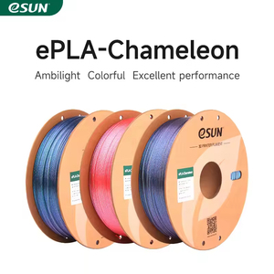 Filament ESUN PLA Chameleon 1,75 mm, brillant, changeant de couleur, facile à imprimer, filament pour imprimante 3D, bobine de 1 kg - Product Image 2