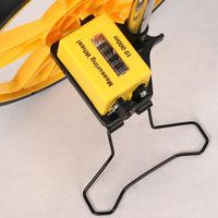 Monter le laser SW-214D la poignée extérieure de la roue de mesure télescopique pour l'arpentage