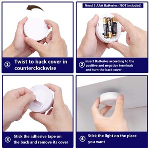 ไฟลูกปิงปอง LED เปลี่ยนสีได้6แพ็คพร้อมรีโมต - Product Image 5