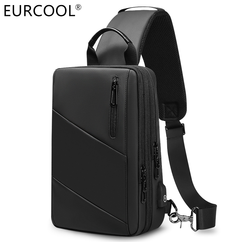 Amazon.com: Mochila pequeña de cuero para hombre al aire libre antirrobo :  Ropa, Zapatos y Joyería