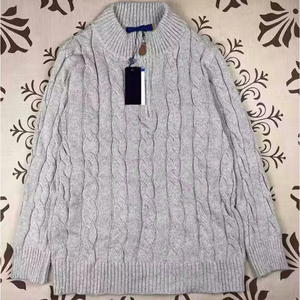 Cho Ralph của nam giới quý Zip áo len mùa đông Lauren trường ý nghĩa bên ngoài áo len - Product Image 4