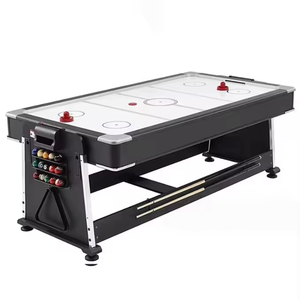 Haute 4-en-1 7FT Mini <span class=keywords><strong>Table</strong></span> Multi-Fonction Divertissement Intérieur Piscine <span class=keywords><strong>Billard</strong></span> Air Hockey Tennis <span class=keywords><strong>De</strong></span> <span class=keywords><strong>Table</strong></span> À Manger Top Moderne - Product Image 3