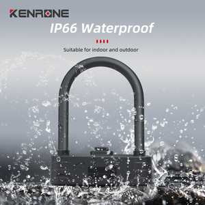 Cerradura antirrobo en forma de U KENRONE, cerradura blindada impermeable sin llave para scooter, bicicleta eléctrica y bicicleta, cerradura en U de seguridad para exteriores - Product Image 4