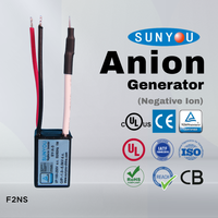 Générateur d'ions négatifs certifié TUV CE C CQC, ioniseur anionique, mode 100-250 VAC, composant pour sèche-cheveux et lisseur