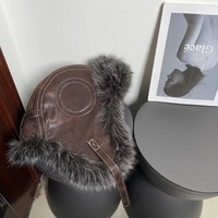 Gorro Ushanka Ruso de Invierno Personalizado OEM, Gorro de Aviador de Piel Sintética con Orejeras, Gorro de Nieve Cálido y Resistente al Viento para Hombre