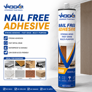กาวติดตั้งแผ่นผนัง <span class=keywords><strong>PVC</strong></span> WPC แรงยึดสูง ไม่ต้องใช้ตะปู ไม่ต้องใช้กาวติดตะปู - Product Image 1