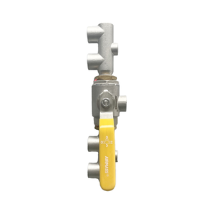 วาล์วบอลแบบ 5 ทาง DQS15C4W DN15 ODM สำหรับการจัดเก็บแบบ Cryogenic - Product Image 5