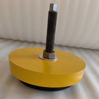 Machine-outil Anti Vibration Pad Réglable Nivellement Pad Vibration Caoutchouc Machine Mount machine pied