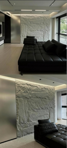 Paneles de Pared Ultrafinos de Piedra, Revestimiento de Piedra <span class=keywords><strong>para</strong></span> Diseño de Interiores, Alternativa a la Tablero de Vermiculita - Product Image 5