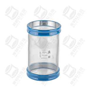 Connecteur <span class=keywords><strong>flexible</strong></span> Snap Fit PU10 Seeflex 040E Polyuréthane transparent de qualité alimentaire Raccord transparent 3 voies femelle Polyuréthane - Product Image 4