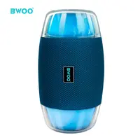 BWOO عالية الجودة شعار diy ماء كامل المدى مكبر صوت بالبلوتوث جيلي 5.0 سعة كبيرة مصباح ليد مكبر الصوت المتكلم الكمبيوتر