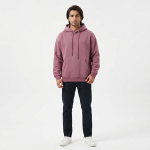 Stylish Unisex Winter Balaclava Hoodie New Custom Heavyweight <b>Sherpa</b> Warm Embroidered Pocket Design Hooded Collar Loose Fit <b>Men</b> - Product Image 1