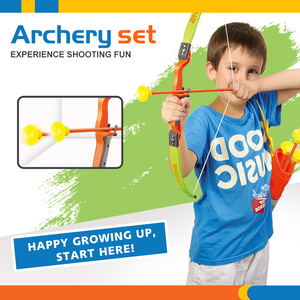 Conjunto de Ballesta de tamaño pequeño para niños, juego de tiro para deportes al aire libre, Mini arco y flecha - Product Image 6
