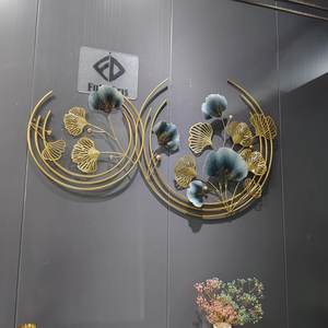 Produits de dropshipping 110X62-S, design d'intérieur de luxe 2024, décoration murale en métal pour salon, articles de décoration pour la maison - Product Image 6