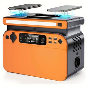 Station d'alimentation portable 500W, générateur solaire, camping, haute capacité, station d'alimentation portable - Product Image 1