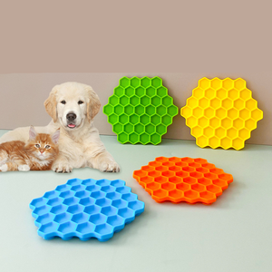 Hot selling custom silicone waterproof simp pad <b>dog</b> snack dispenser silicone pet <b>dog</b> lick pad strap spatula - Product Image 1