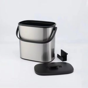 Cestino di Compost da 1.3 galloni appesi per bidone dei rifiuti da banco porta dell'armadio pattumiera - Product Image 3