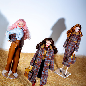 <span class=keywords><strong>Grande</strong></span> quantité en stock, nouvelle <span class=keywords><strong>poupée</strong></span> en tissu Supermodel à la mode avec différentes teintes de peau et tenues originales interactives - Product Image 2
