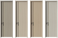 Personnalisation fabricant bois designs moderne 28x72 porte avec cadre portes de chambre portes résidentielles intérieures en bois pour maisons