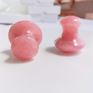 Naturale Quarzo <span class=keywords><strong>Rosa</strong></span> Gua Sha Pietra Fungo Guasha <span class=keywords><strong>Giada</strong></span> Per Il Viso di Sollevamento - Product Image 4