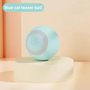 Juguete para Gatos Kadandi KT-089, Bola de Silicona con Rayas, Recargable por USB, Divertido, Rodamiento Automático, para Uso en Interiores, Bonito y Inteligente Juguete Eléctrico para Masticar - Product Image 6