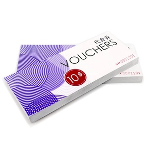 Livre <span class=keywords><strong>de</strong></span> coupons promotionnels personnalisés avec numérotation séquentielle pour les restaurants et les spas - Product Image 3