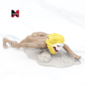 6 unids/set Attack on Titan Agito Kemono No Kyojin Set figura de juguete estatuas Anime figuras de acción - Product Image 2